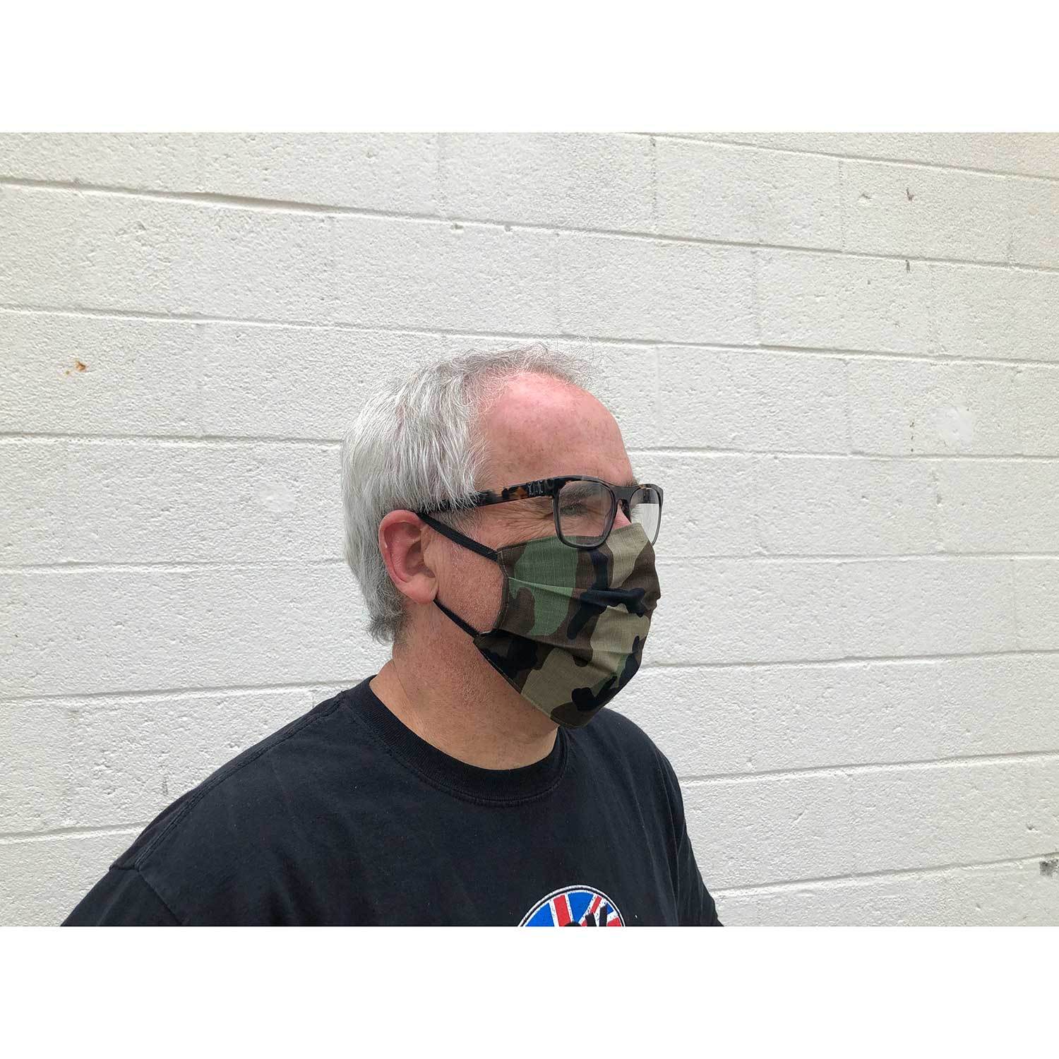 Pleated Mask Design - Solid - Image 4
