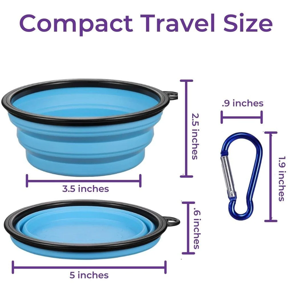 PocoPet Collapsible Travel Dog Bowl - Image 3