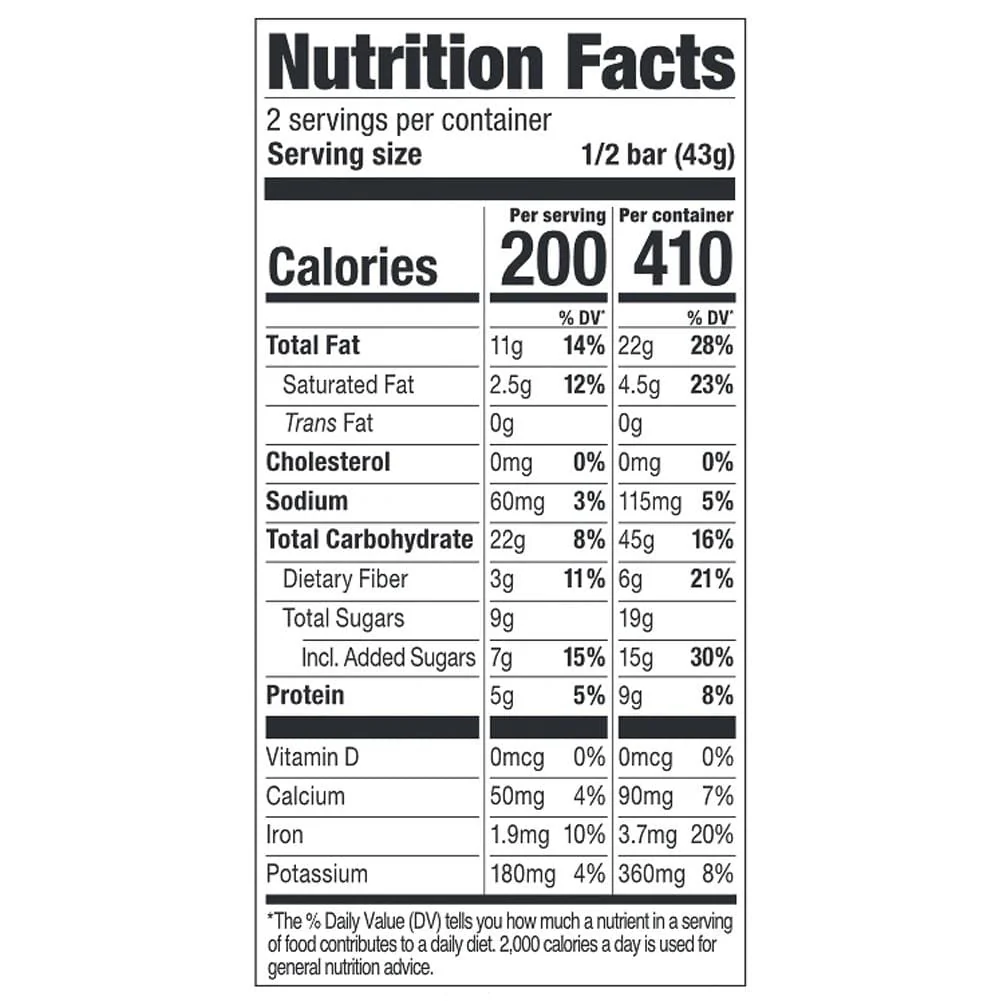 Probar Oatmeal Chocolate Chip Organic Meal Bar - Image 3