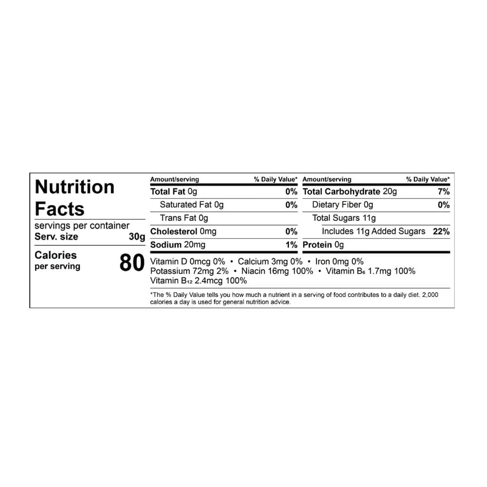 Probar Rasberry Bolt Organic Fruit Chews - Image 3