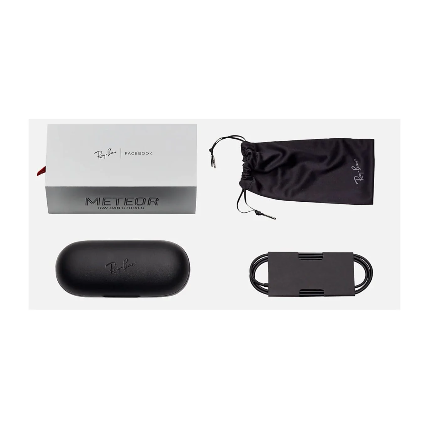 Ray-Ban Stories Meteor Camera Large Sunglasses - Image 4