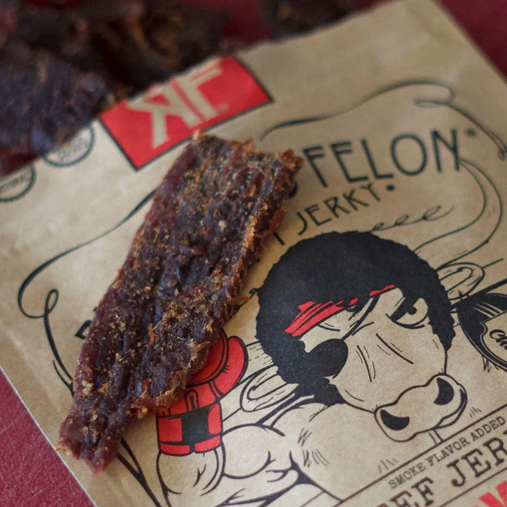 Righteous Felon Craft Teriyaki Balboa Beef Jerky - Image 4