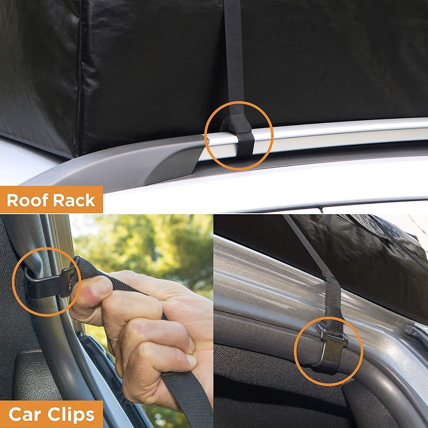 Rightline Gear Ace 2 15cu Weatherproof Car Top Luggage Carrier - Image 3