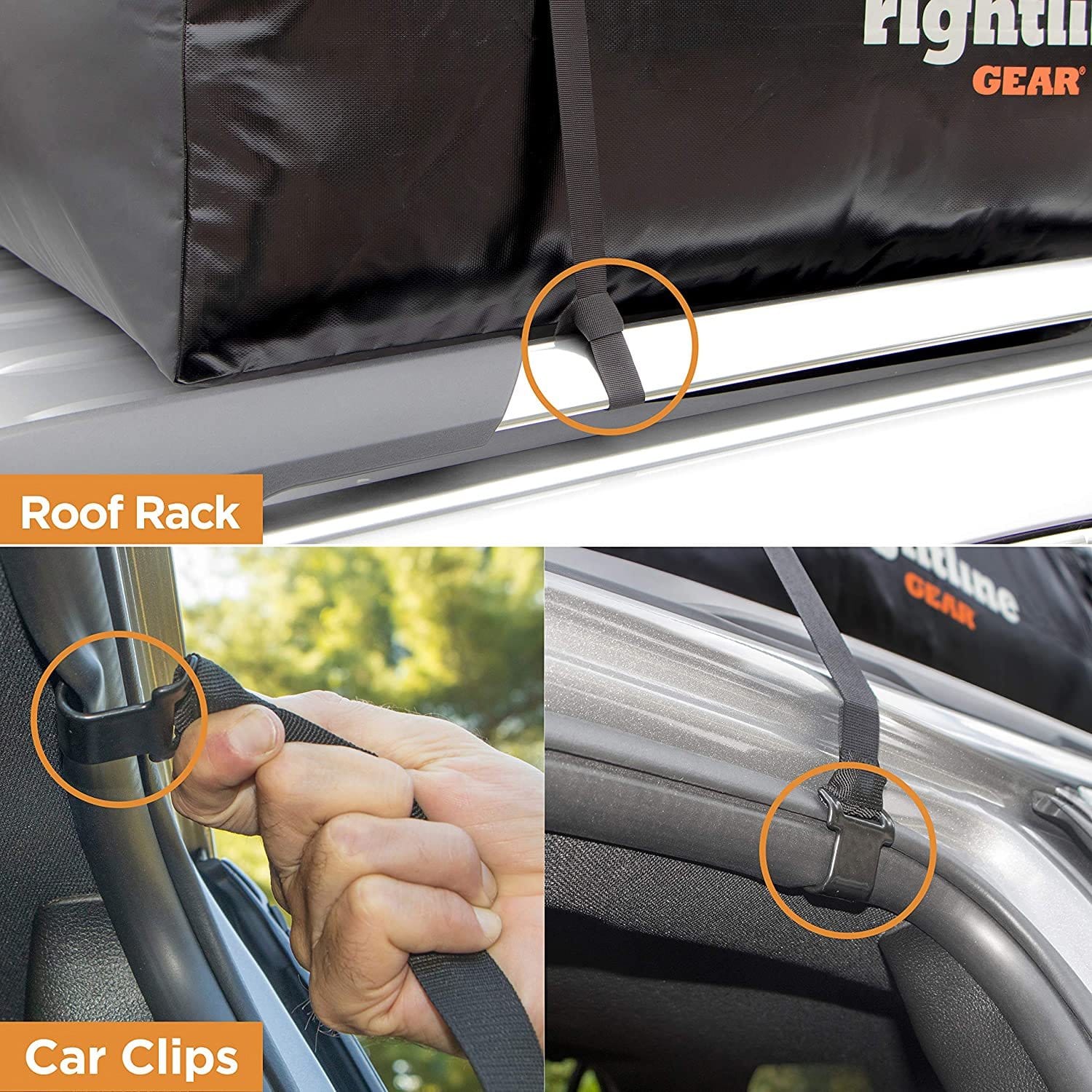 Rightline Gear Sport 2 15cu Waterproof Car Top Luggage Carrier - Image 2