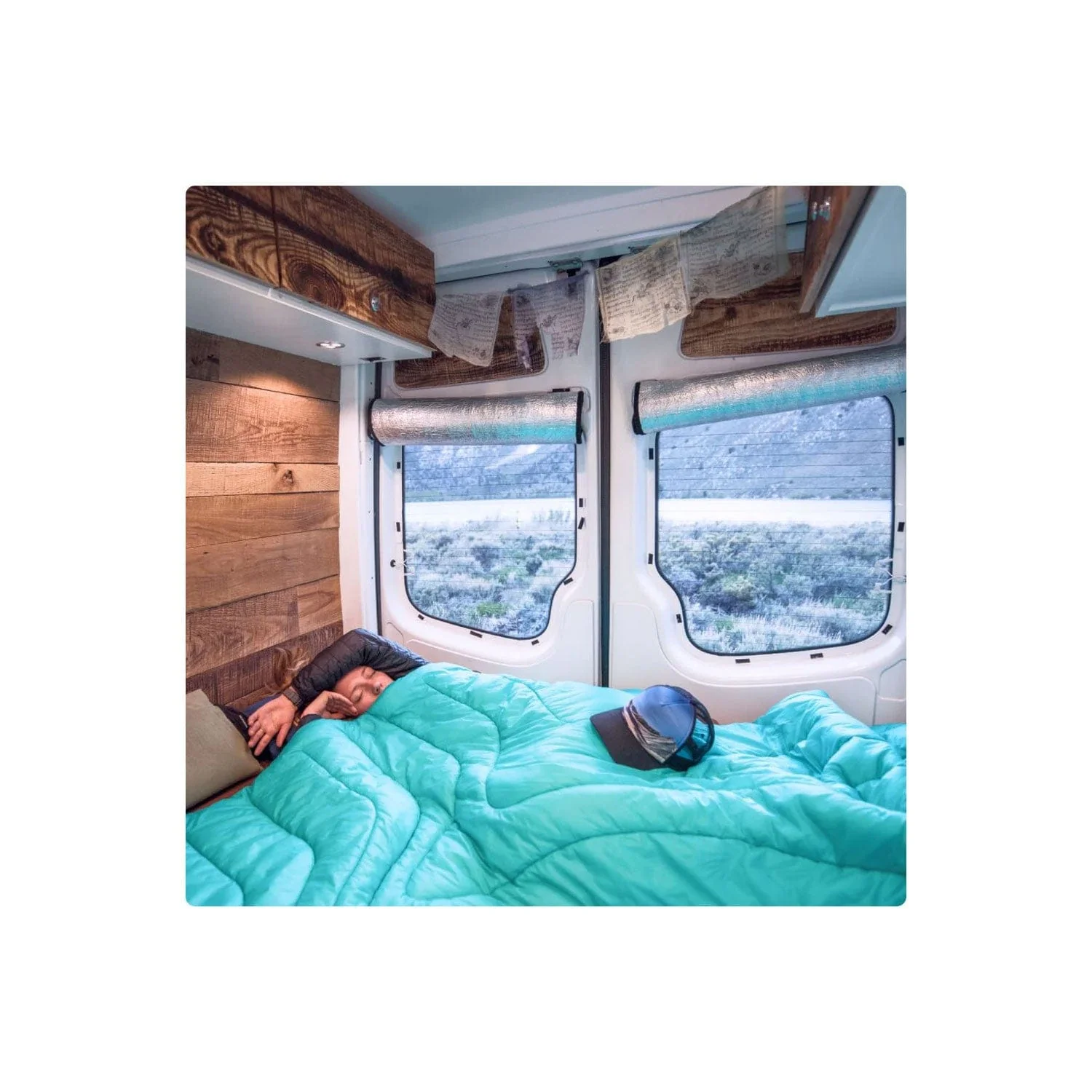 Rumpl Original Puffy Blanket - Seafoam - Image 3