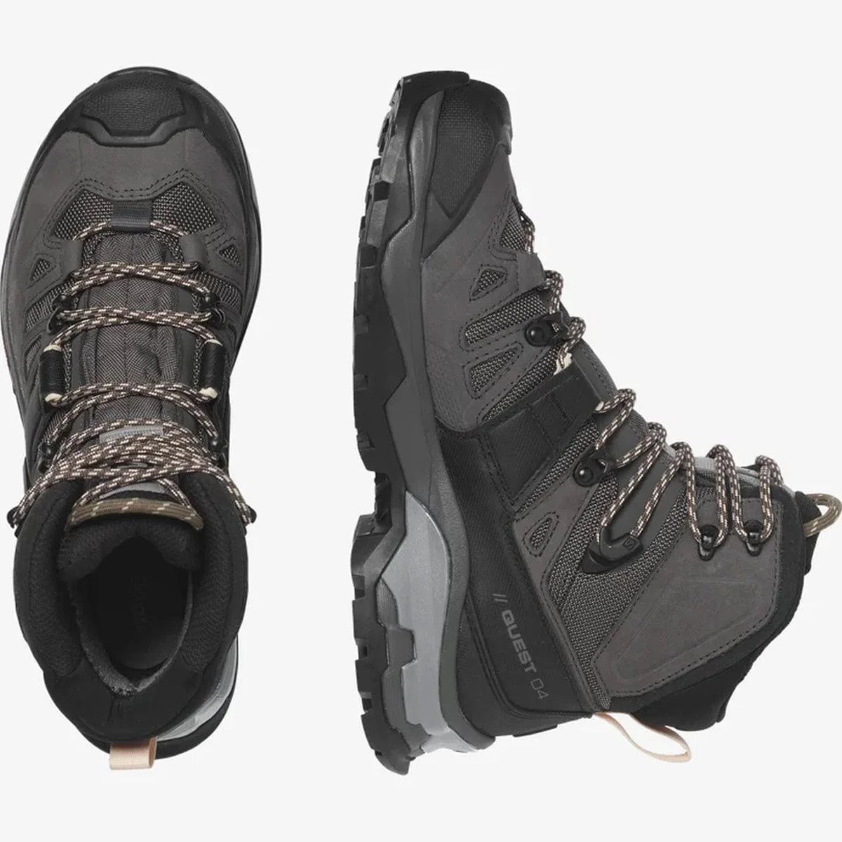 Salomon QUEST 4 GORE-TEX Women's High Leather Hiking Boots - Image 6