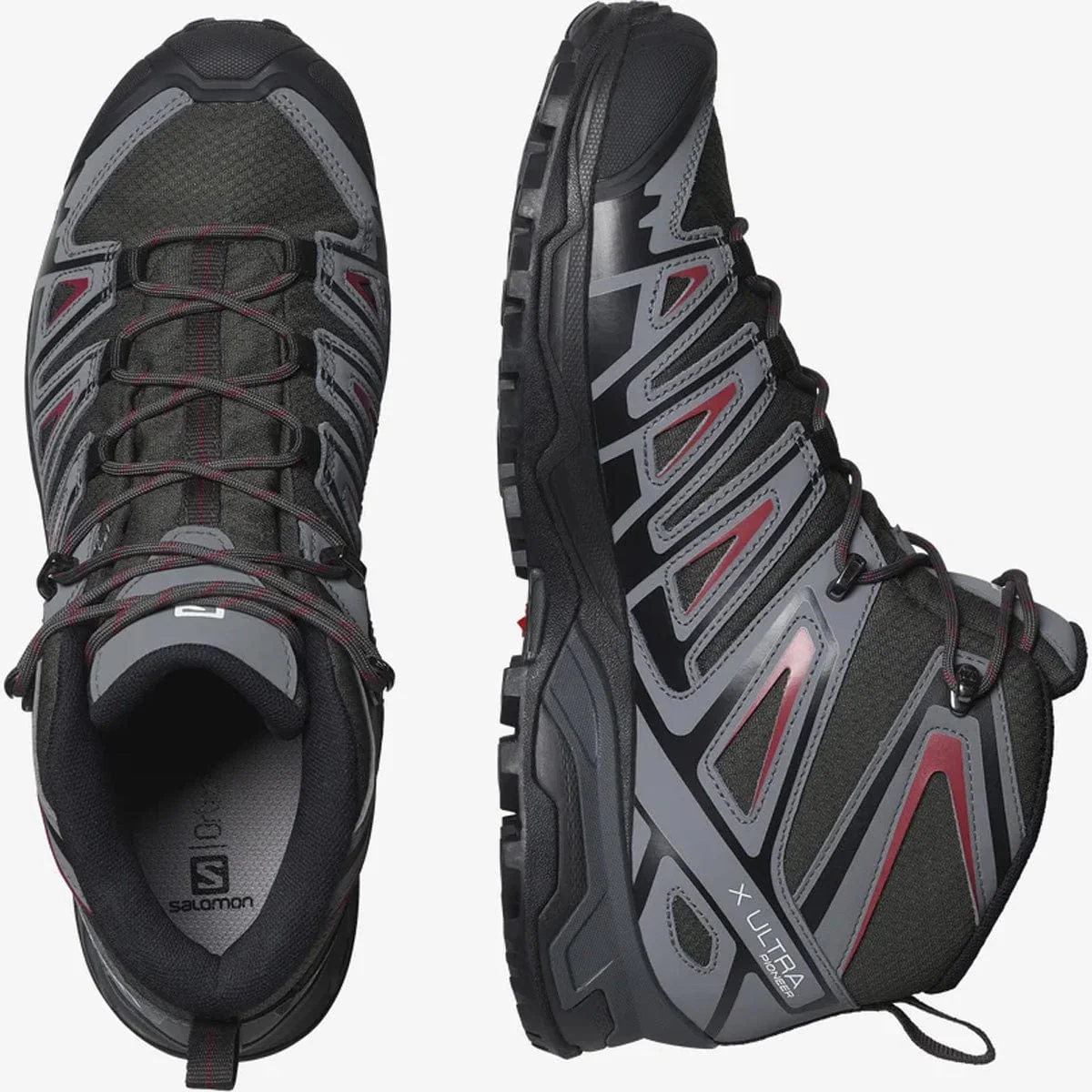 Salomon X Ultra Pioneer Mid Climasalomon Waterproof Men's Hiking Boots - Image 6