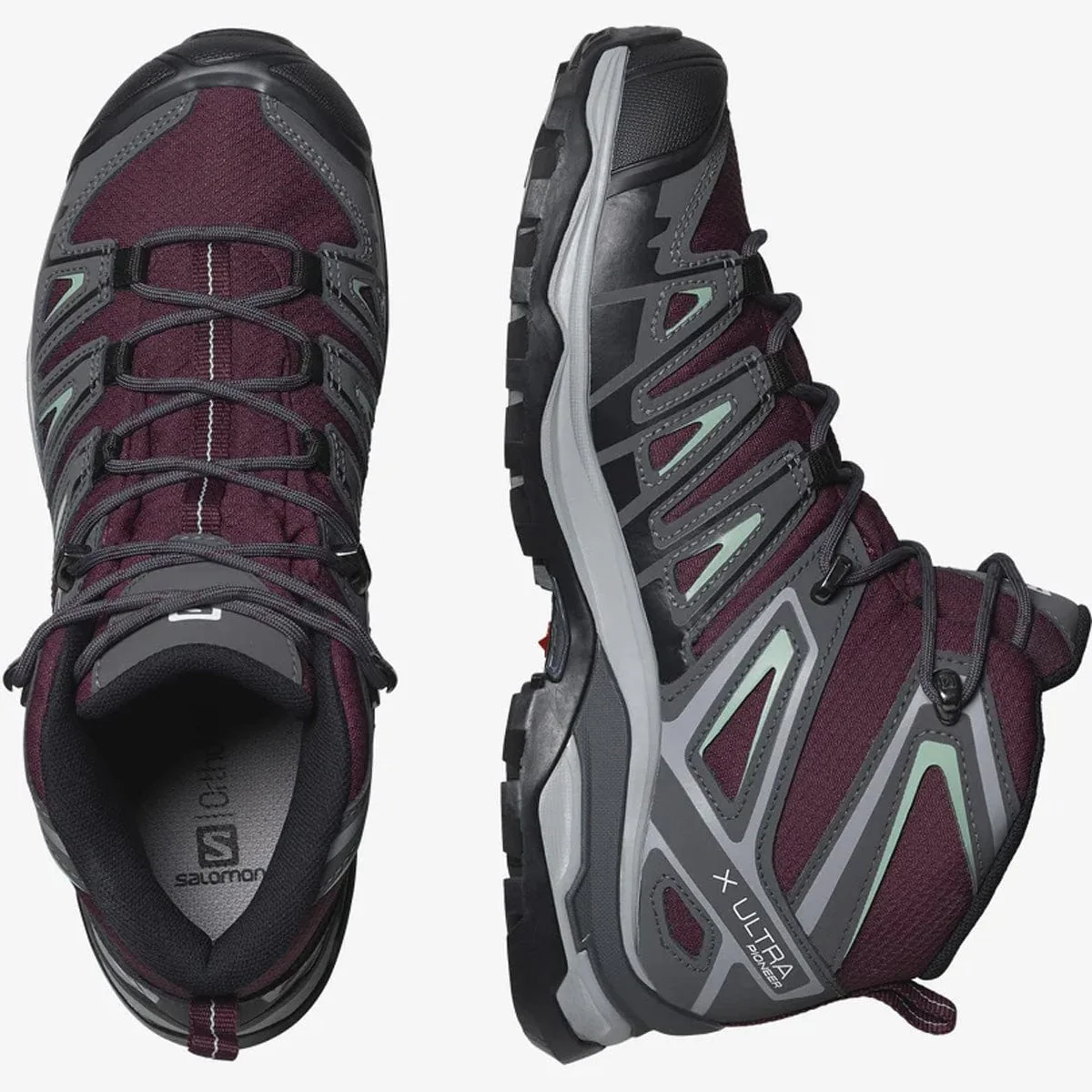 Salomon X Ultra Pioneer Mid Climasalomon Waterproof Women's Hiking Boots - Image 12