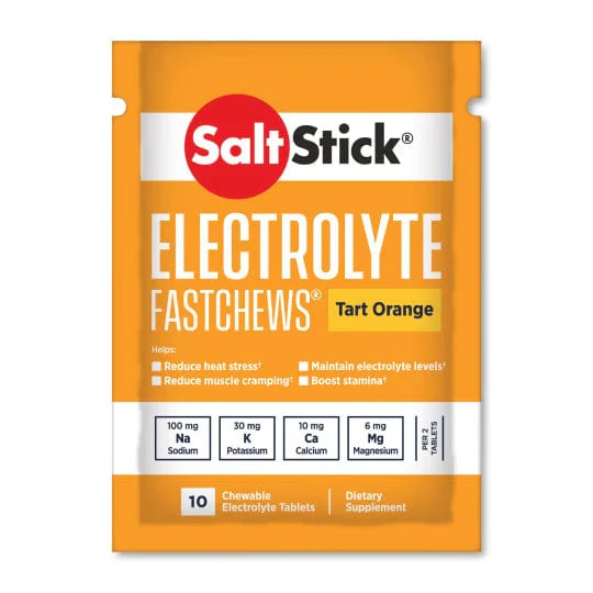 SaltStick Tart Orange Fast Chews 10 Packet