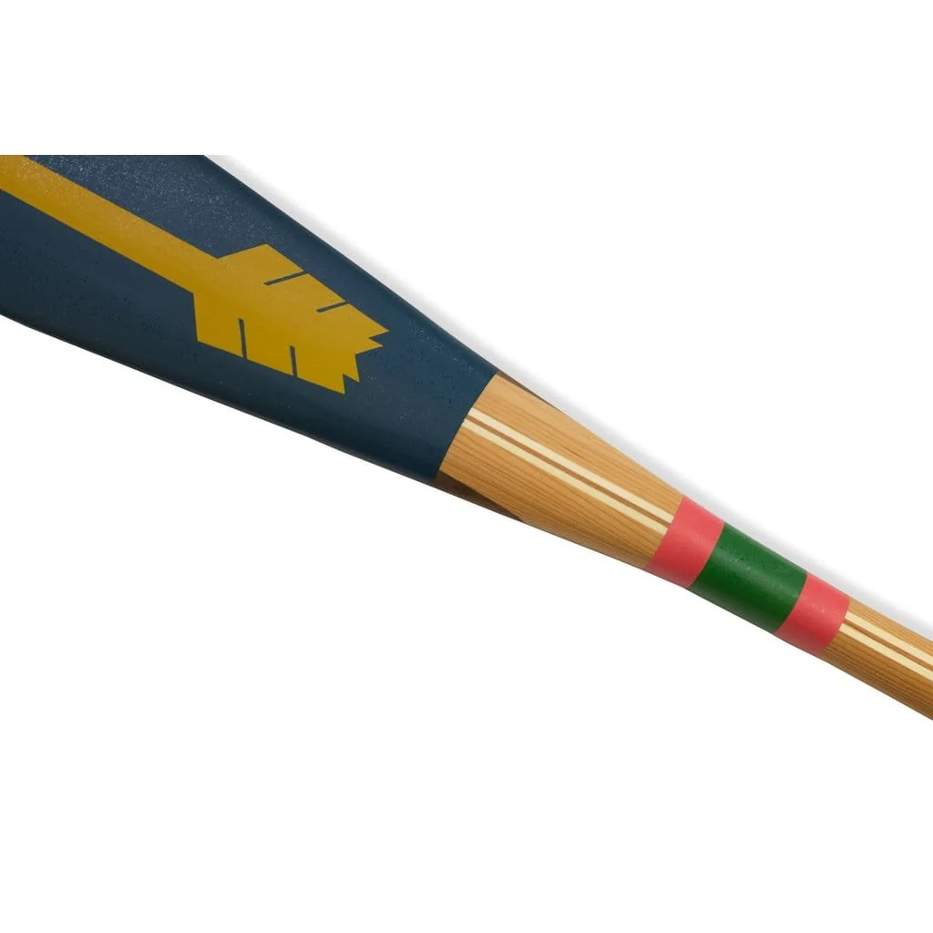 Sanborn Canoe Co. East Painted Beavertail Paddle - Image 2