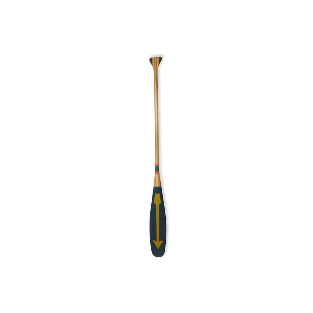 Sanborn Canoe Co. East Painted Beavertail Paddle - Image 3