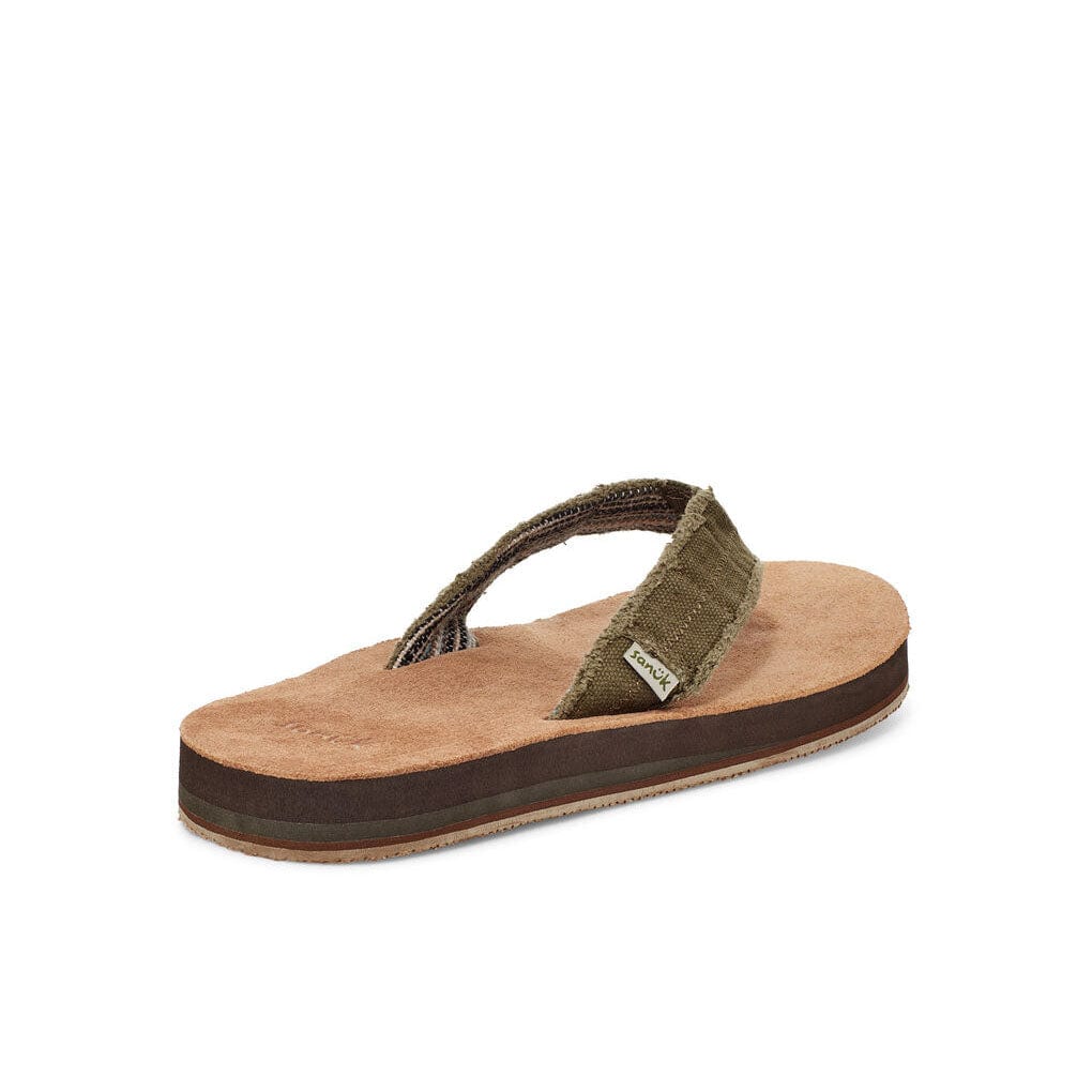 Sanuk Fraid Not ST Men's Flip Flops - Image 4