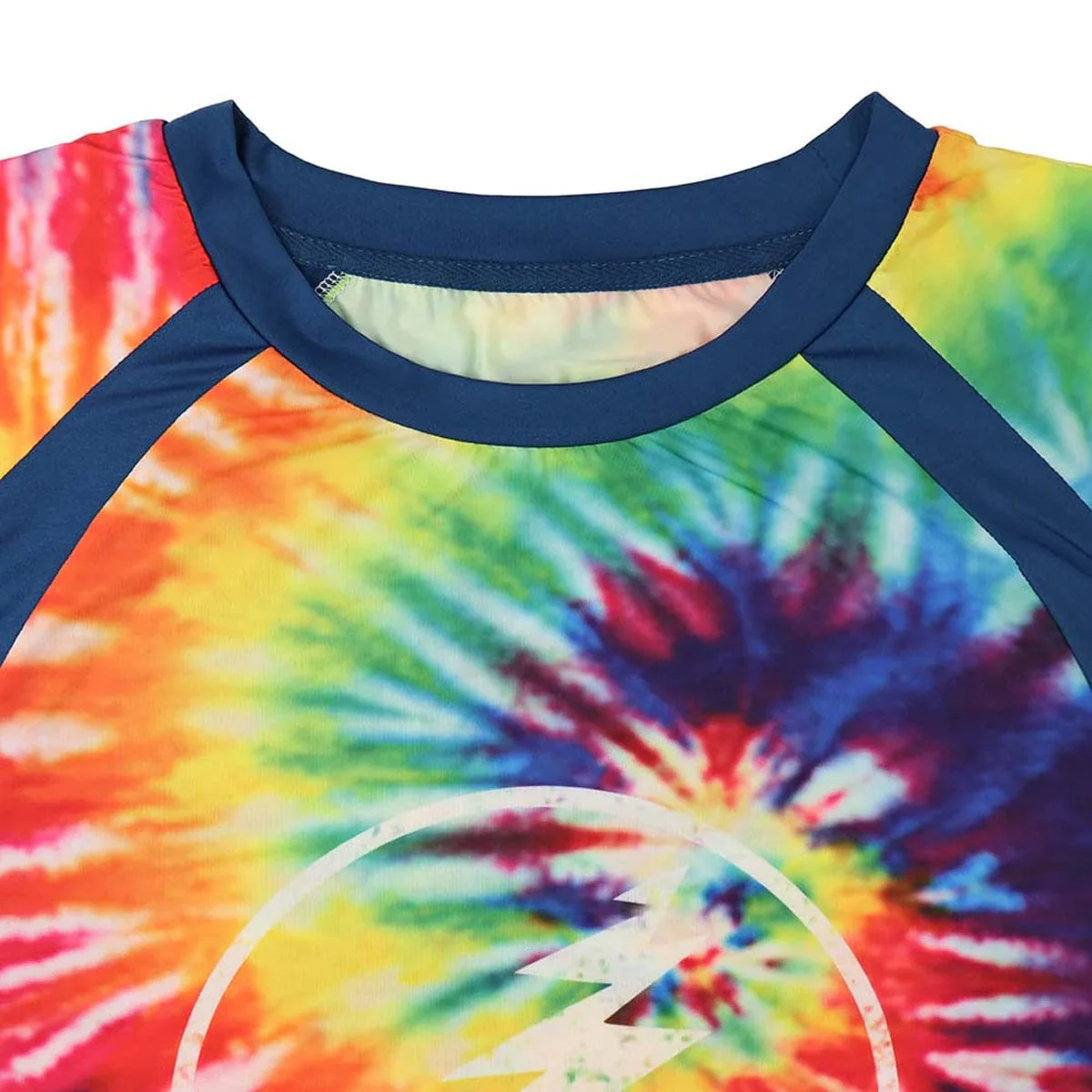 Section 119 Men's Grateful Dead Long Sleeve Loose Fit UPF 50 Swim Shirt - Image 3