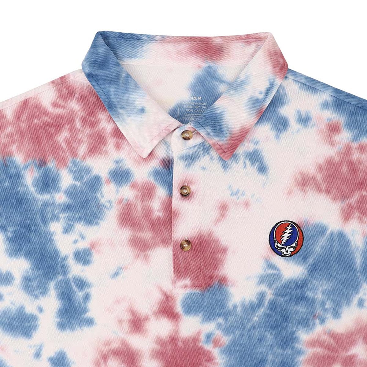 Section 119 Men's Grateful Dead Pique Polo - Image 3