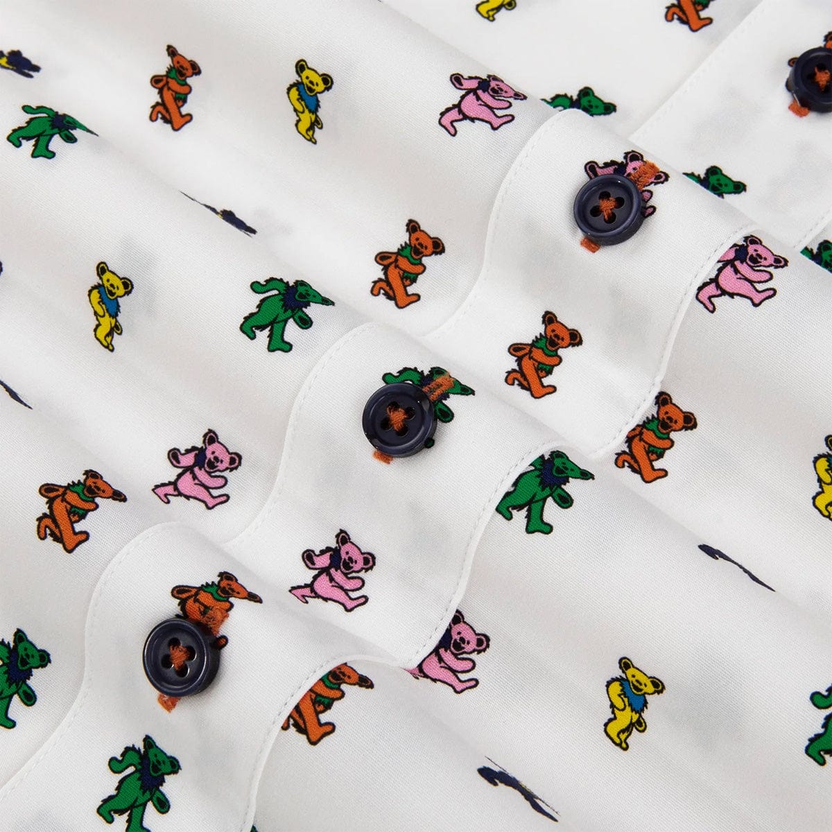 Section 119 Men's Grateful Dead Short Sleeve Shirt - Image 9