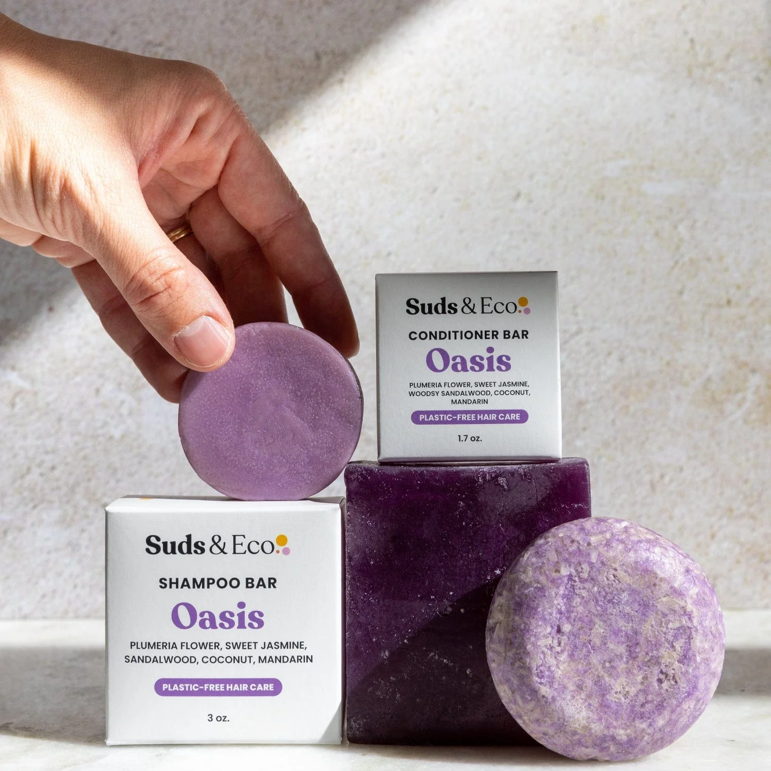Zero Waste Shampoo & Conditioner Bar Duo - Image 8