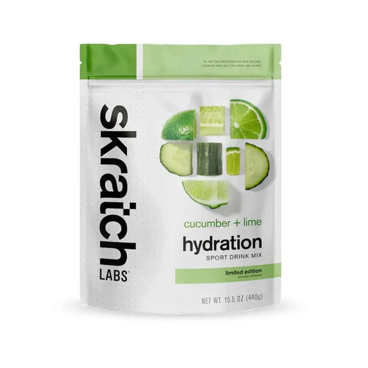 Skratch Labs Hydration Sport Cucumber + Lime 20-Serving Drink Mix