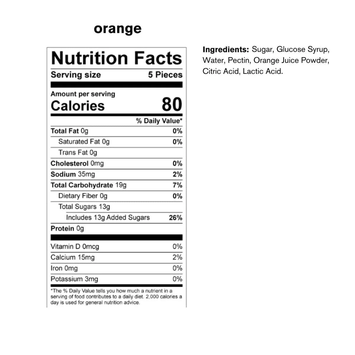 Skratch Labs Orange Energy Chews Sport Fuel - Image 3