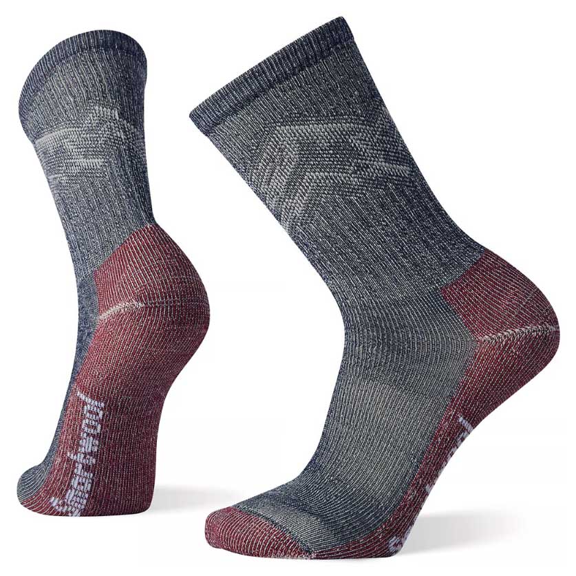 SmartWool Classic Hike Light Cushion Mountain Pattern Crew Socks - Men's - Image 2