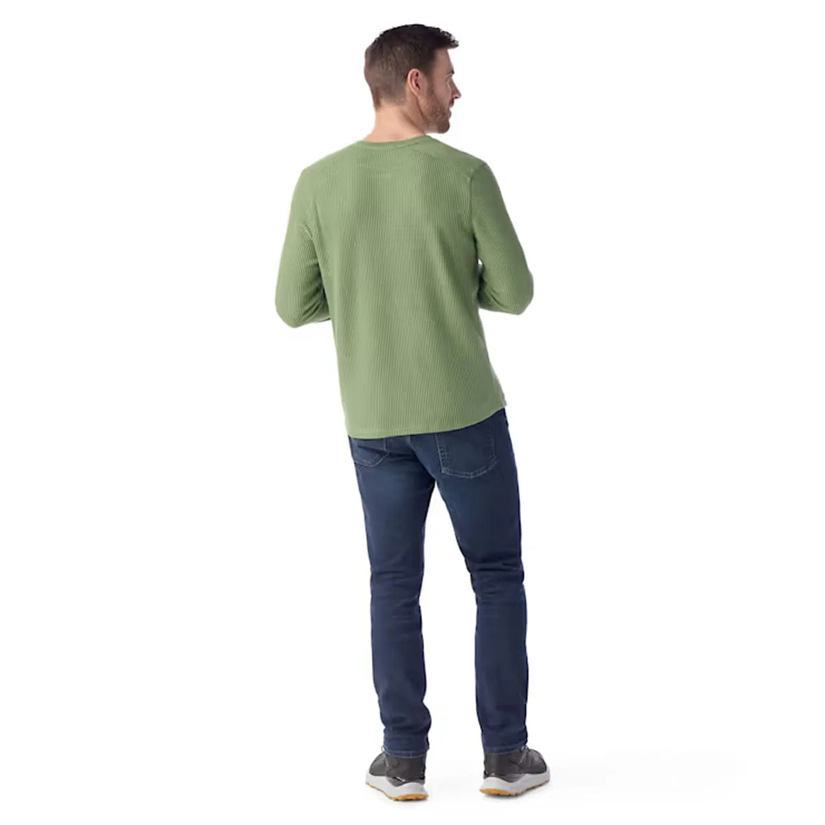 Smartwool Men's Waffle Long Sleeve Henley - Image 2
