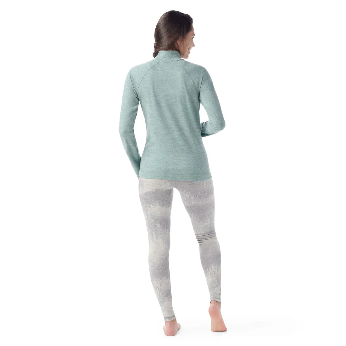 Smartwool Women's Classic Thermal Merino Base Layer 1/4 Zip - Image 2