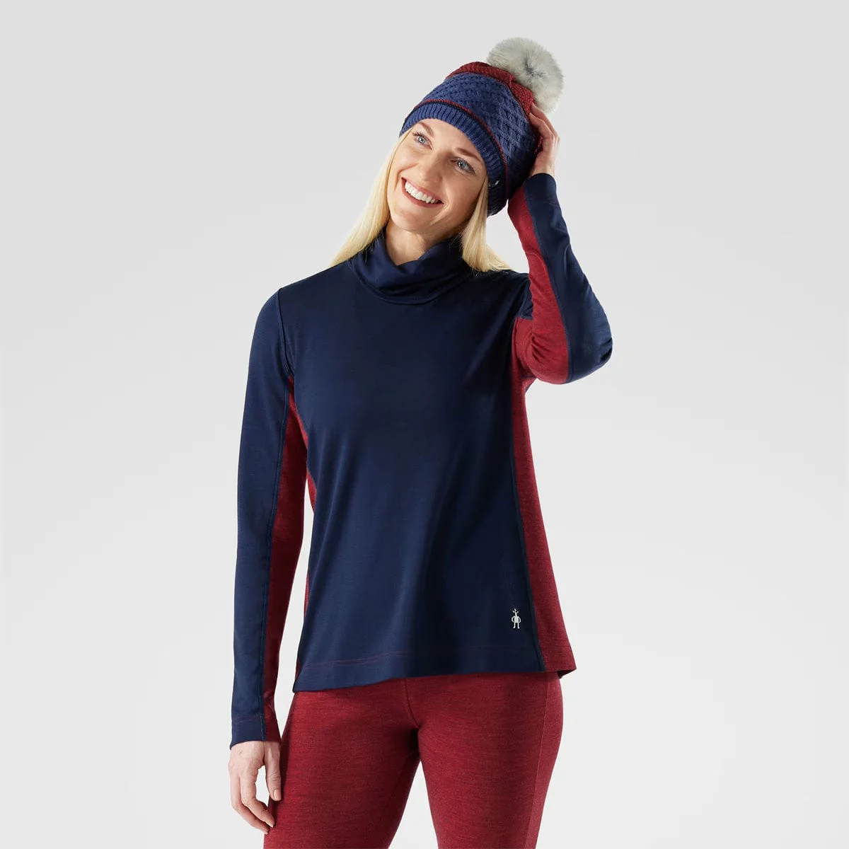 Smartwool Women's Classic Thermal Merino Mock Neck - Image 3