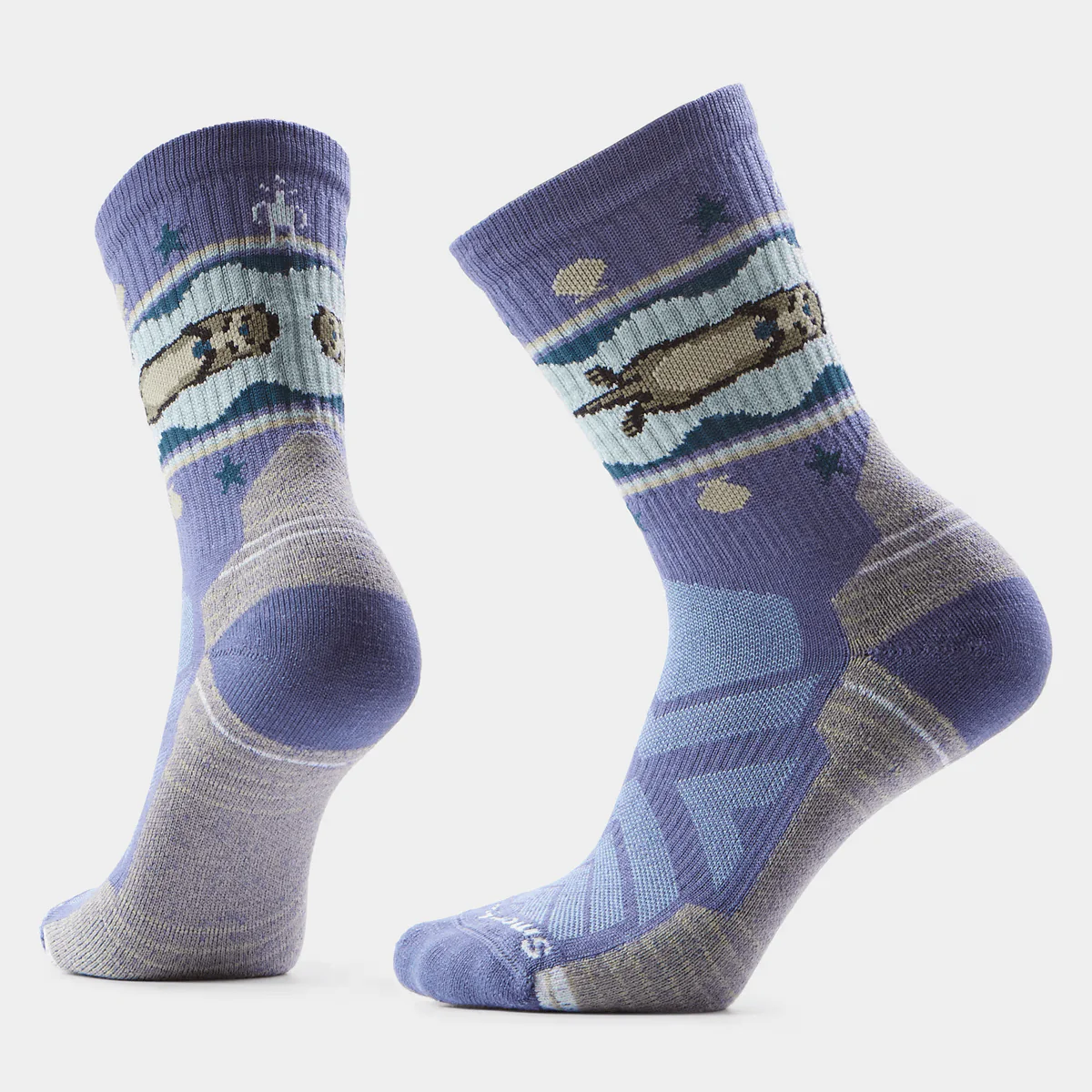 Smartwool Women's Hike Light Cushion Otter Float Crew Socks