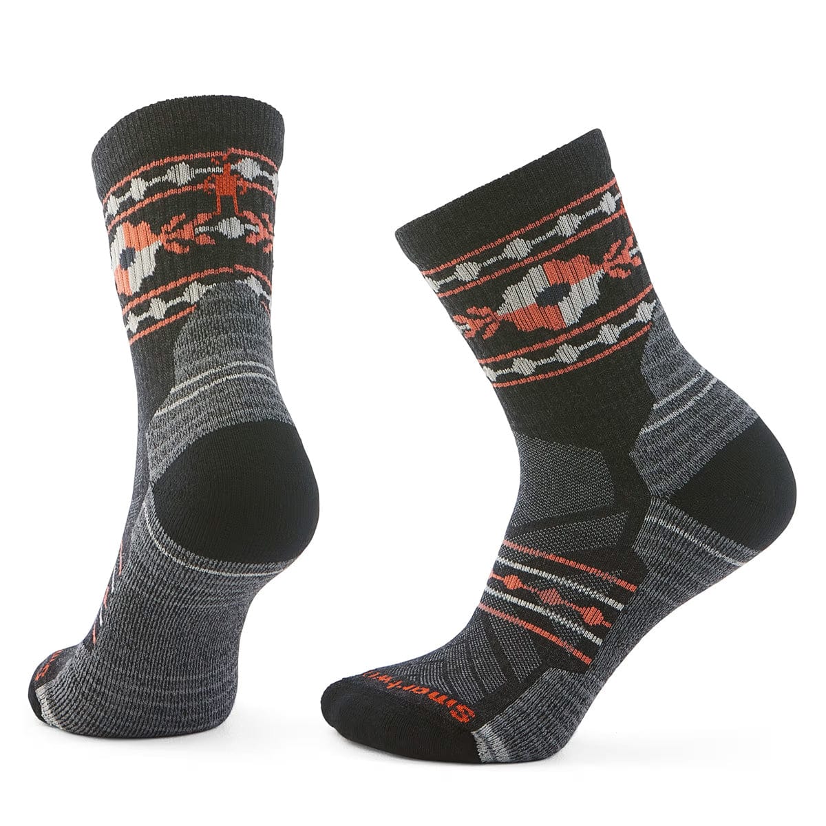 Smartwool Women's Hike Light Cushion Retro Floral Mid Crew Socks - Image 2