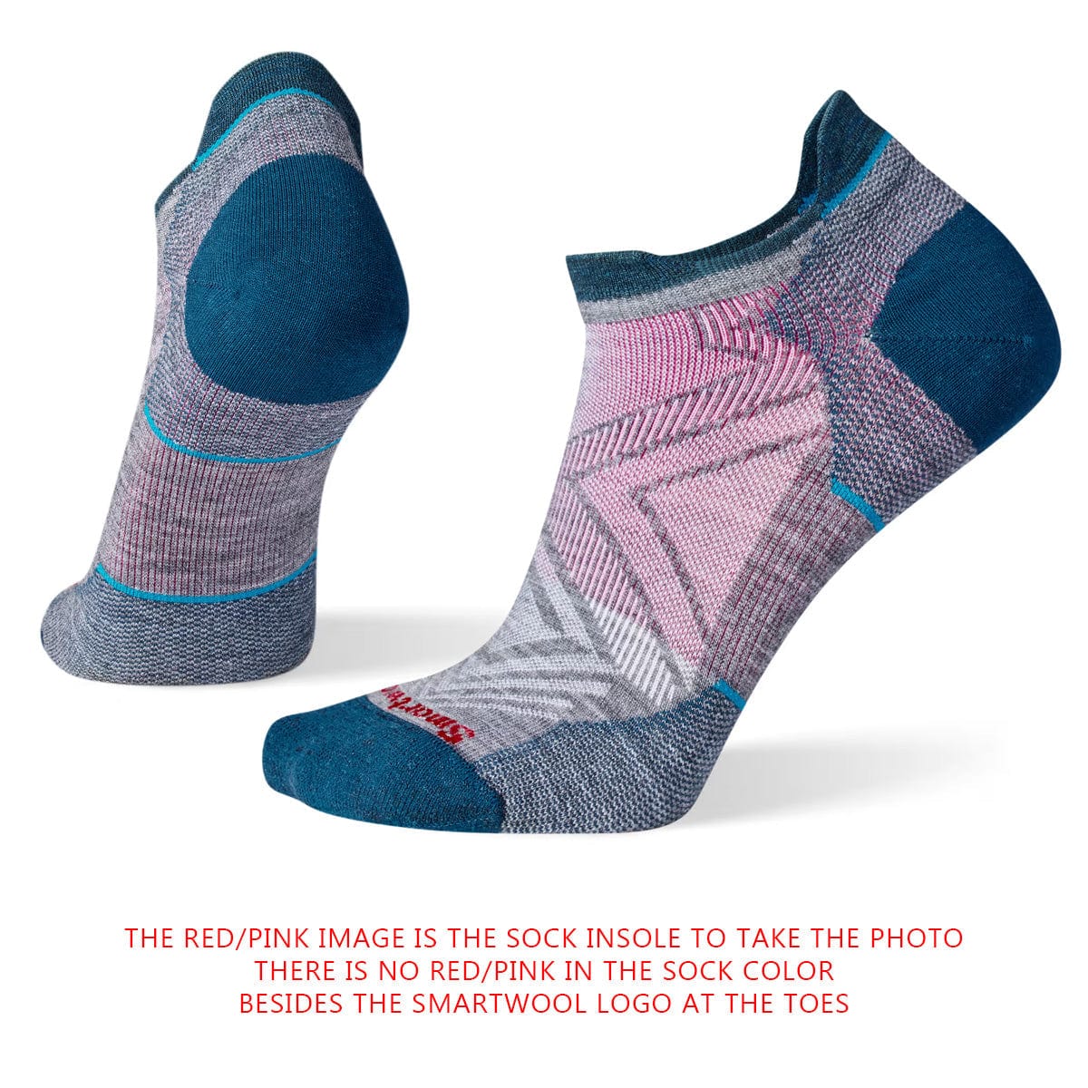 Smartwool Women's Run Zero Cushion Low Ankle Socks - Image 4
