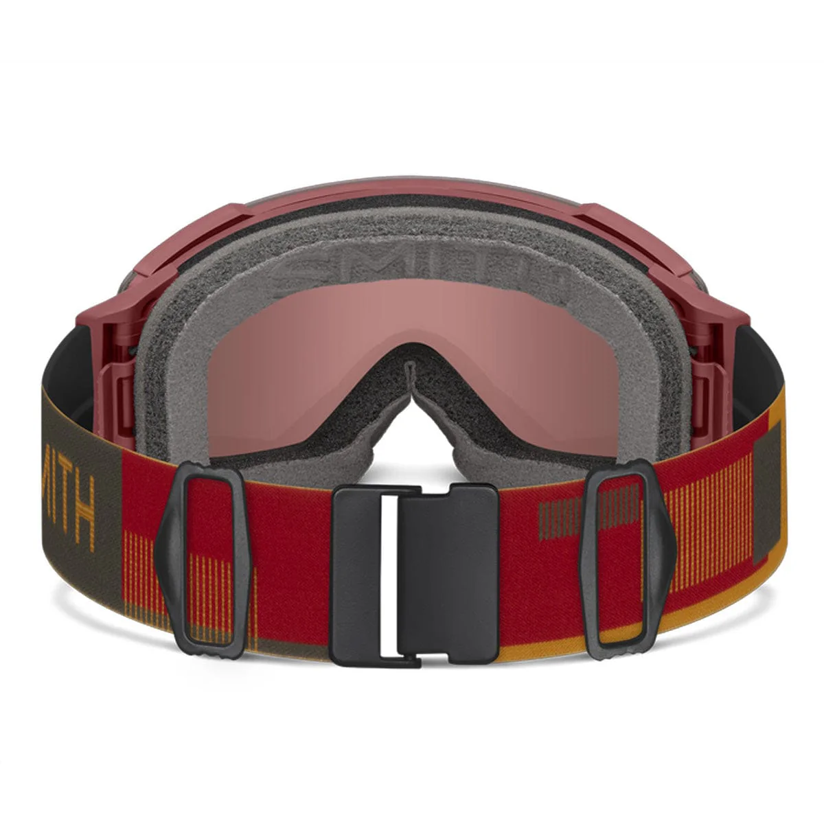 Smith I/O Mag  Ironwood/ChromaPop Everyday Red Mirror/Chromapop Storm Yellow Flash Snow Goggles - Image 2