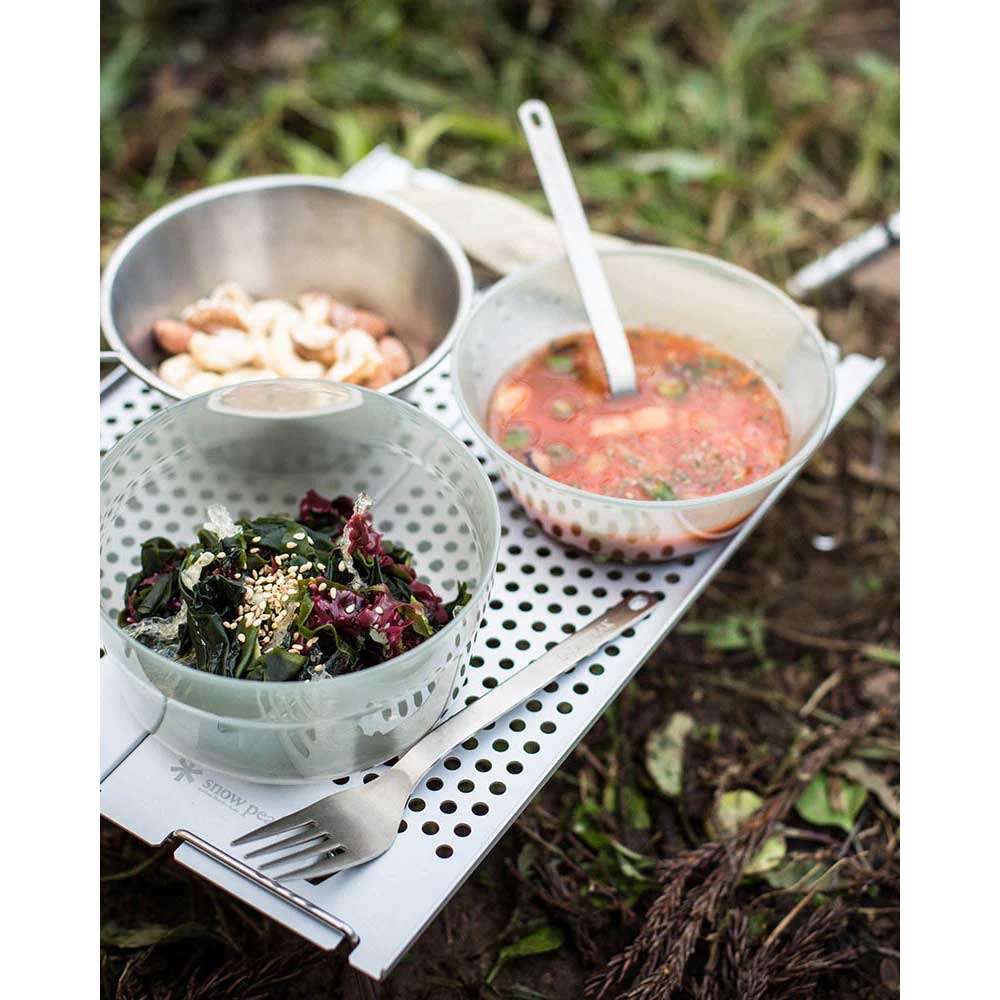 Snow Peak Titanium Fork & Spoon Set - Image 4