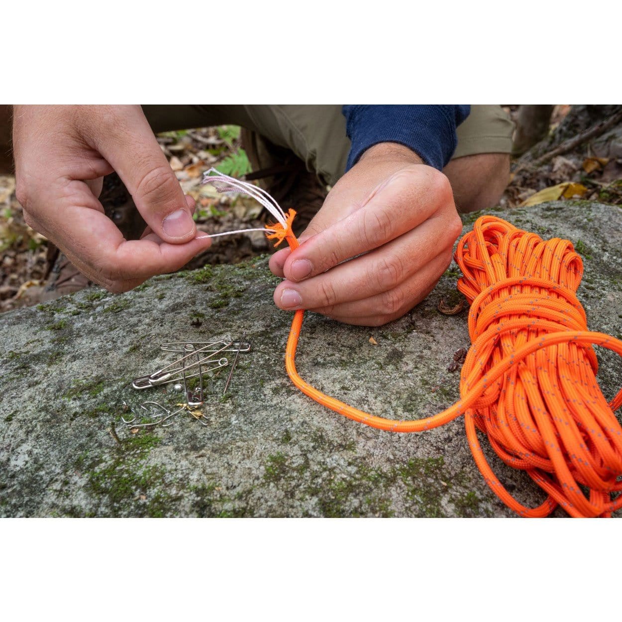 SOL  Fire Lite Tinder Cord 550, 30 ft. - Image 3