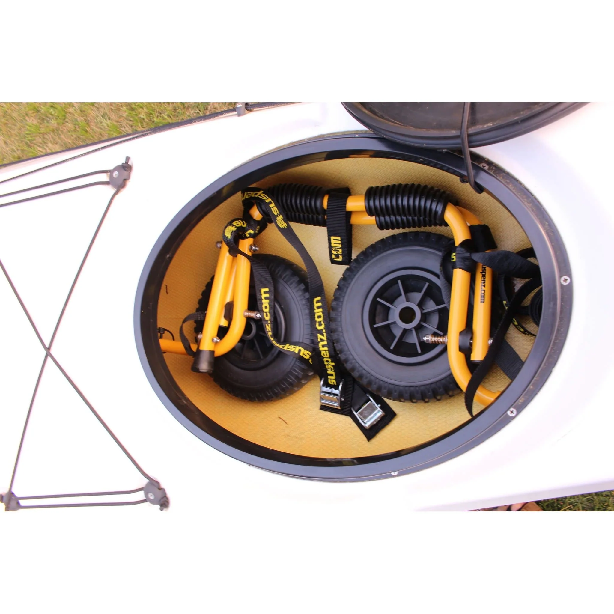 Suspenz Stowable Kayak (SK) Airless Cart (1-1/2" V) - Image 3