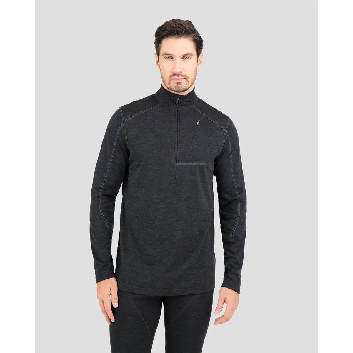 Terramar Thermawool CS 3.0 Long Sleeve 1/2 Zip - Men's - Image 2
