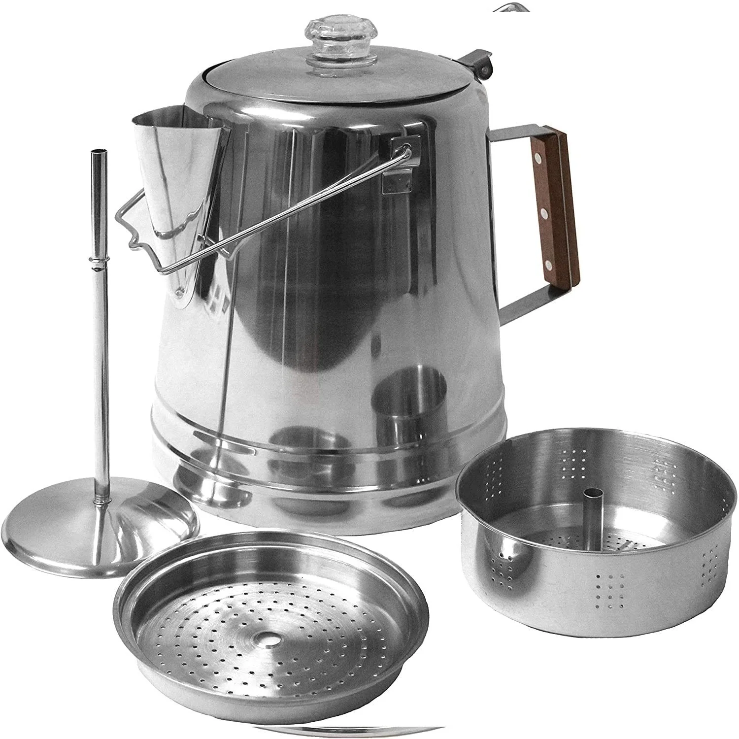Texsport Stainless Steel Coffee 14 cup Percolator - Image 2