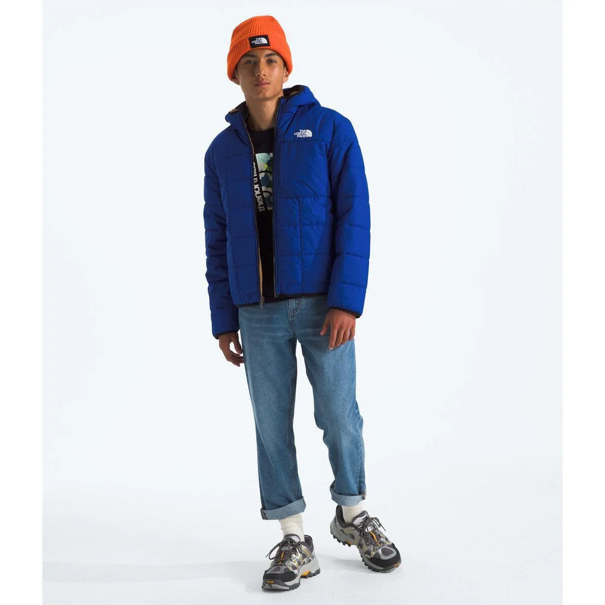 The North Face Boys' Reversible Shasta Full Zip Hooded Jacket - Image 13