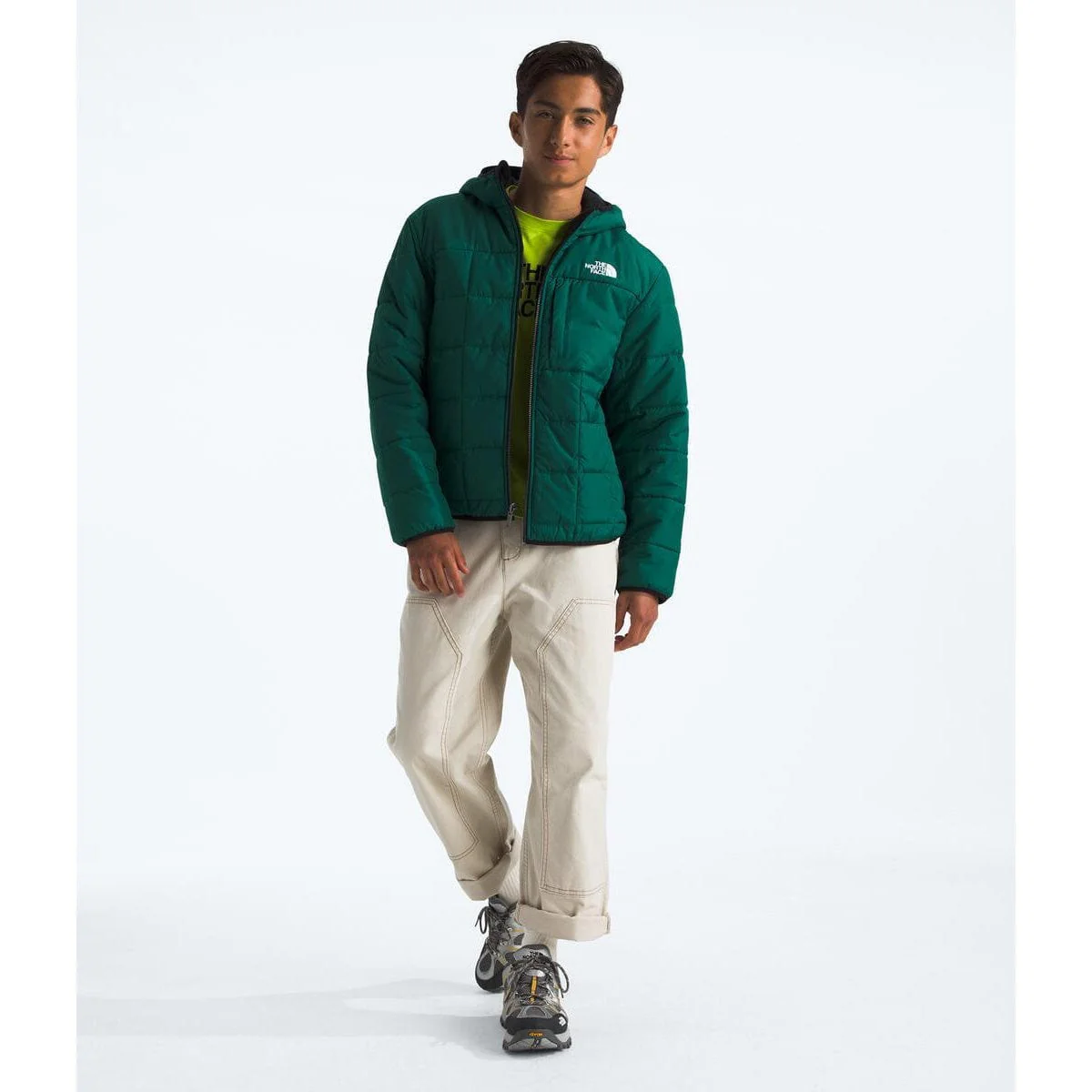 The North Face Boys' Reversible Shasta Full Zip Hooded Jacket - Image 3