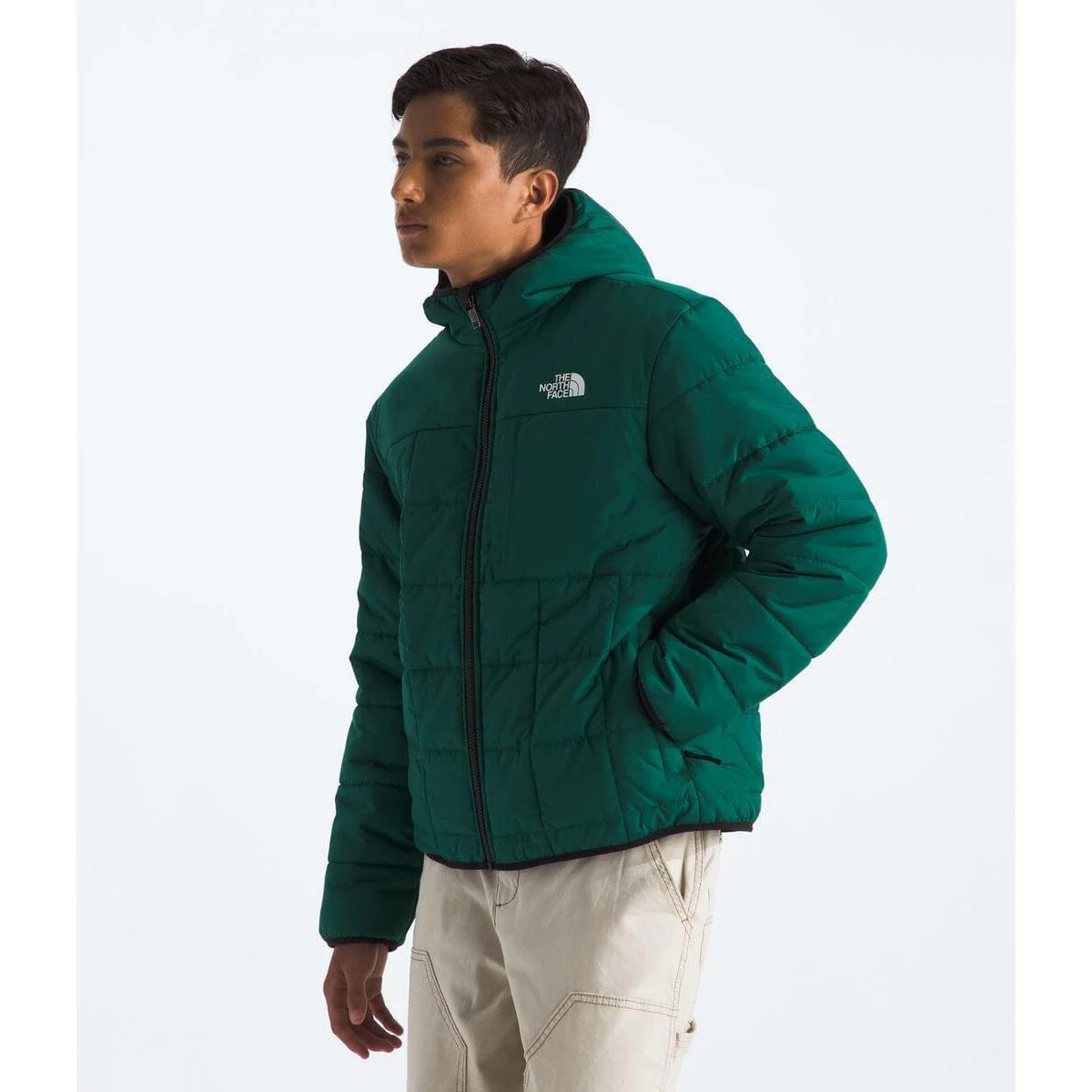 The North Face Boys' Reversible Shasta Full Zip Hooded Jacket - Image 4