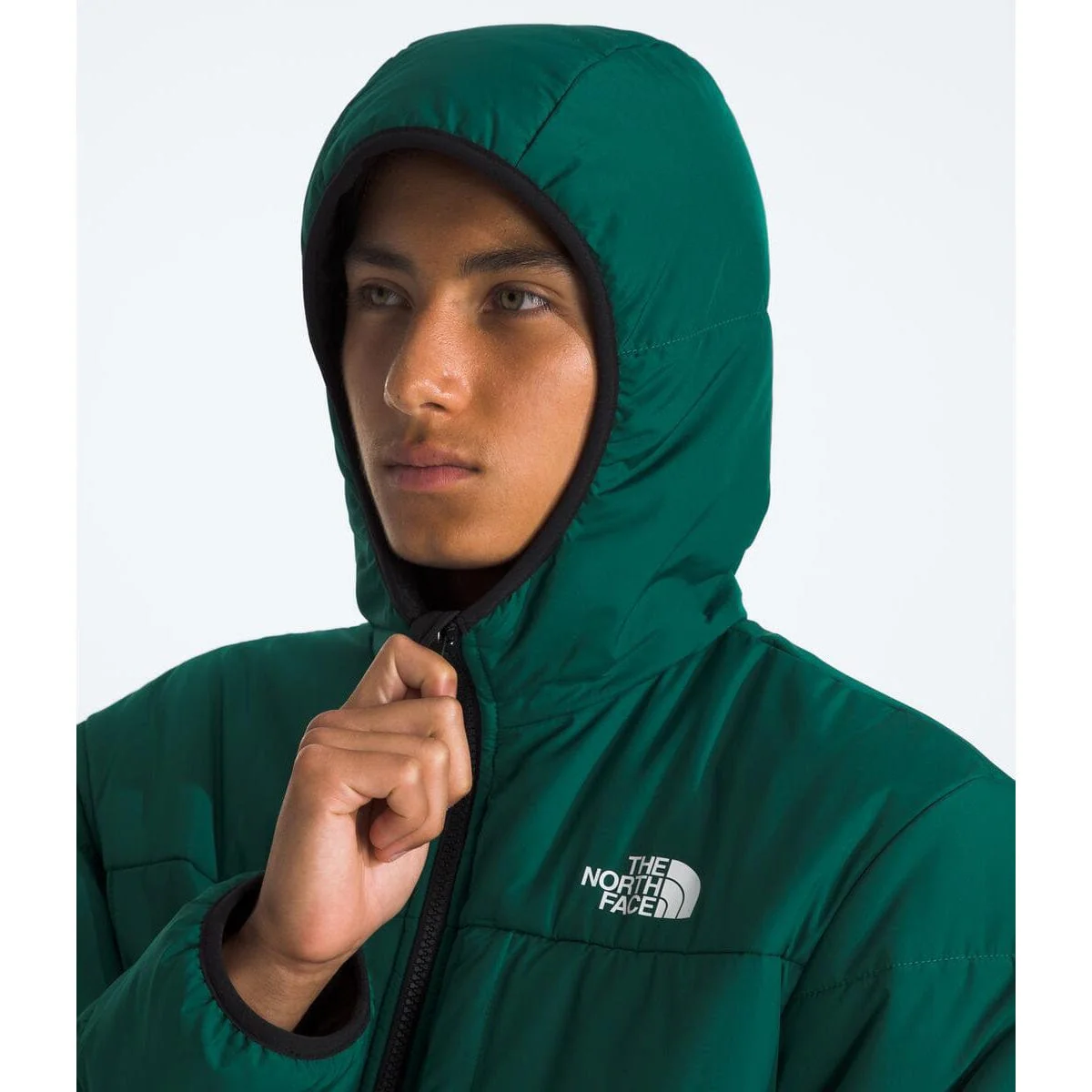 The North Face Boys' Reversible Shasta Full Zip Hooded Jacket - Image 5