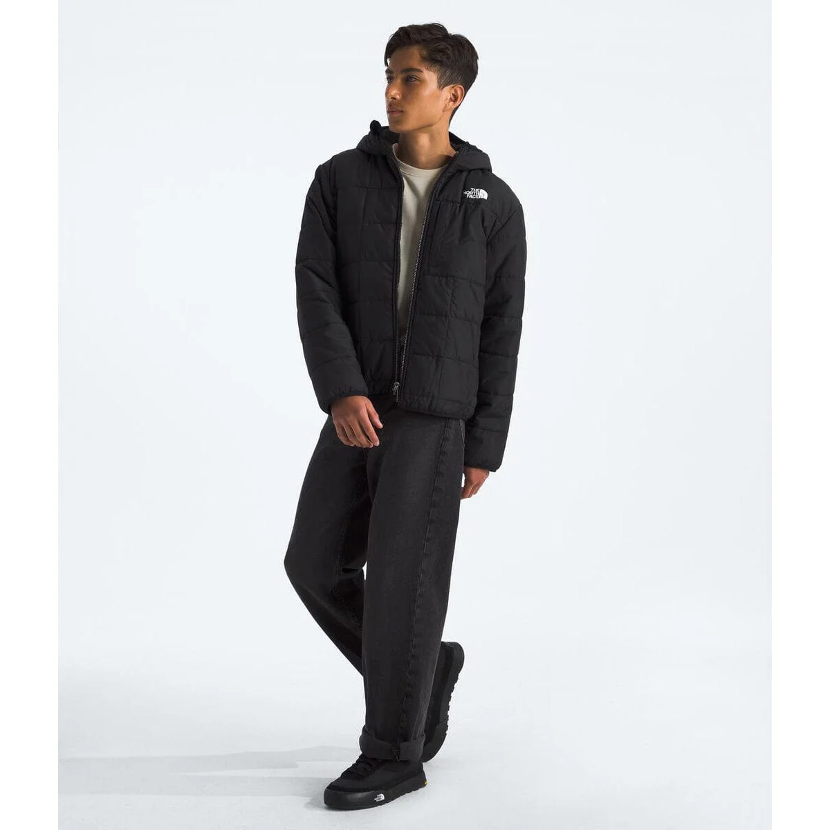 The North Face Boys' Reversible Shasta Full Zip Hooded Jacket - Image 8