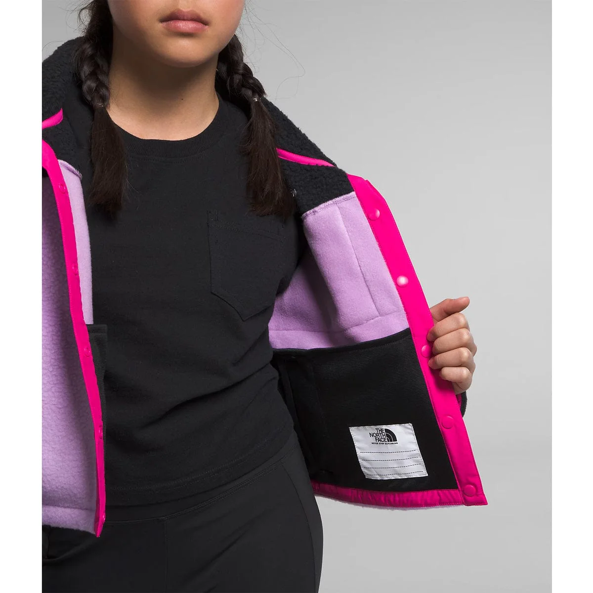 The North Face Girls' Fleece Mashup Jacket - Image 7