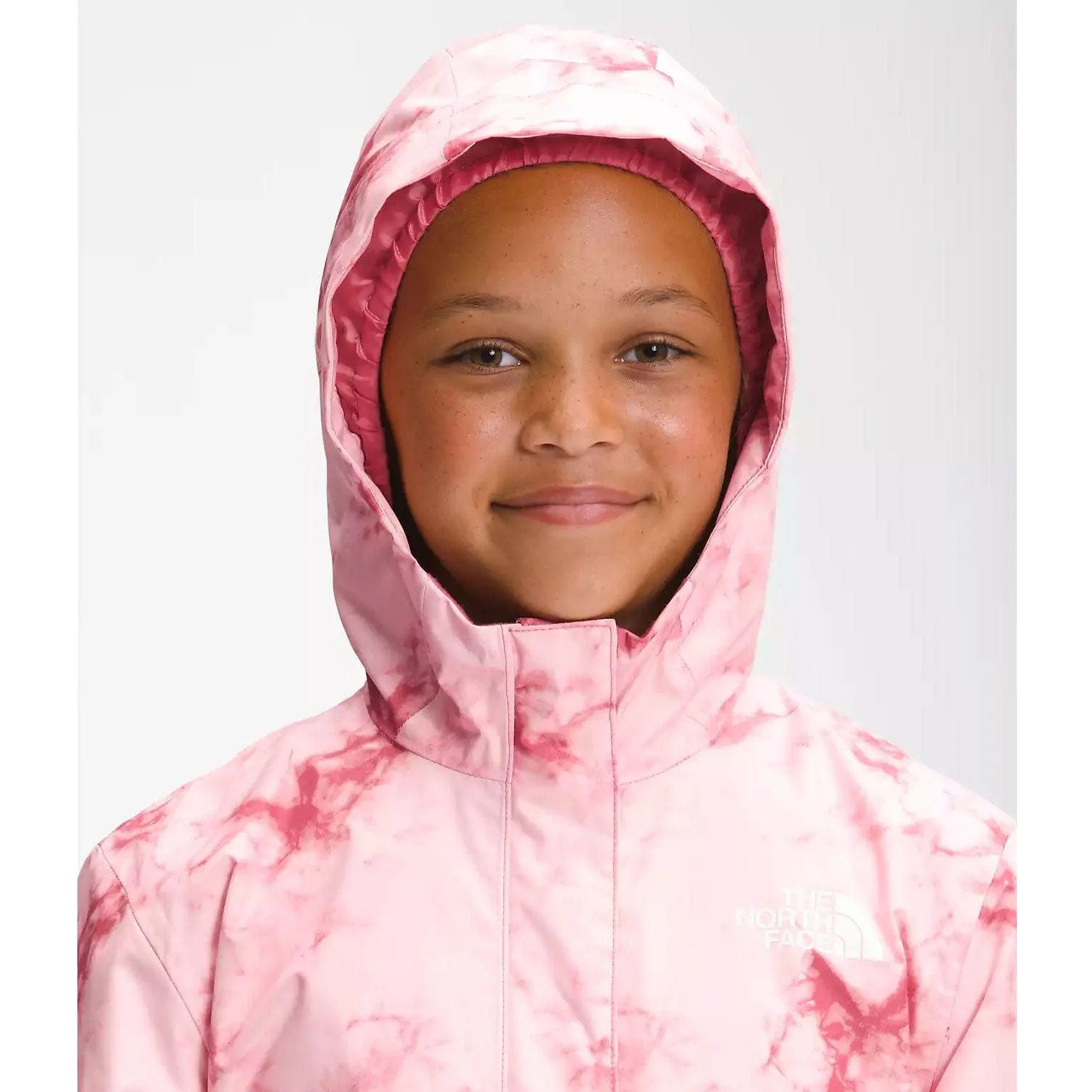 The North Face Girls' Printed Antora Rain Jacket - Image 3