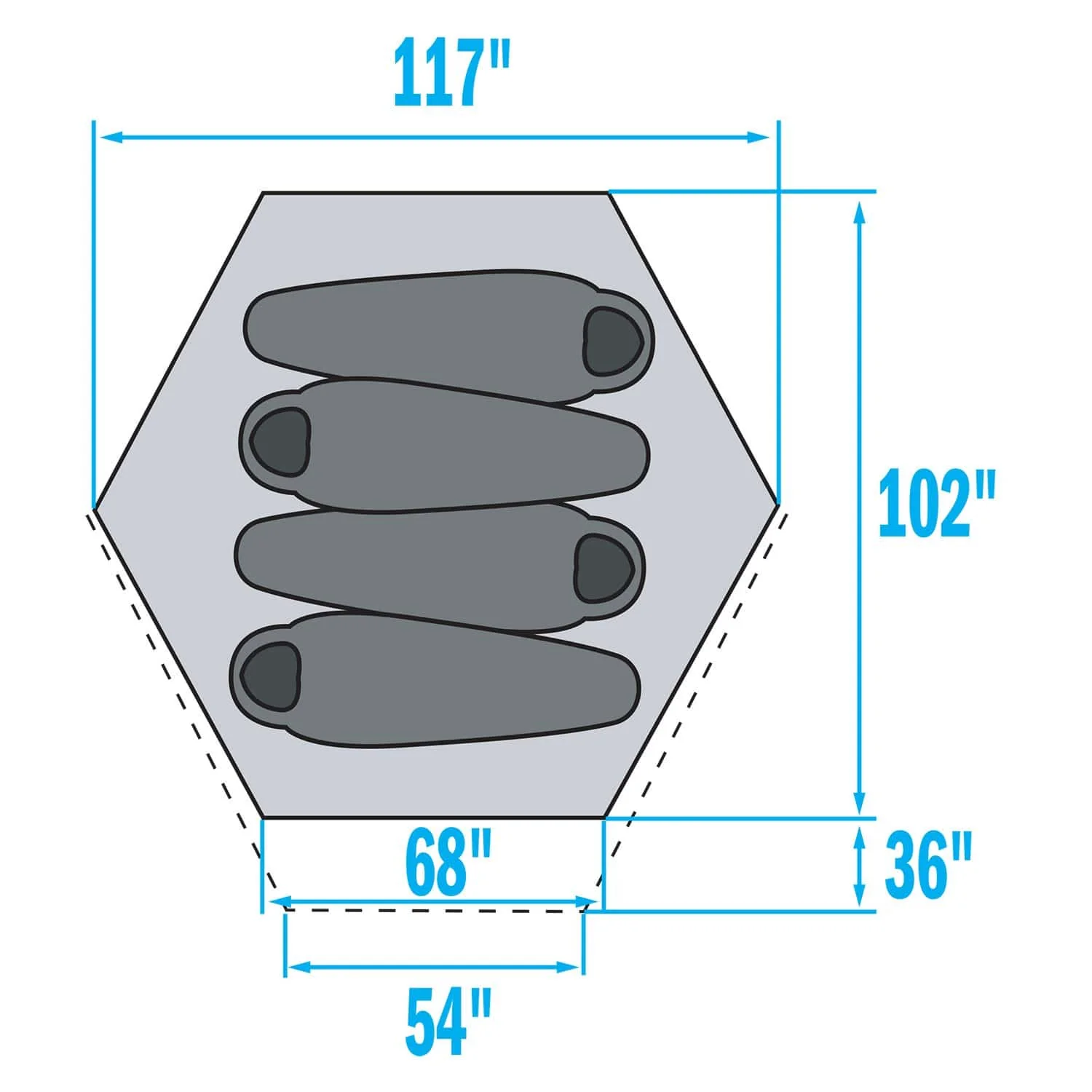 The North Face Homestead Super Dome 4 Tent - Image 4