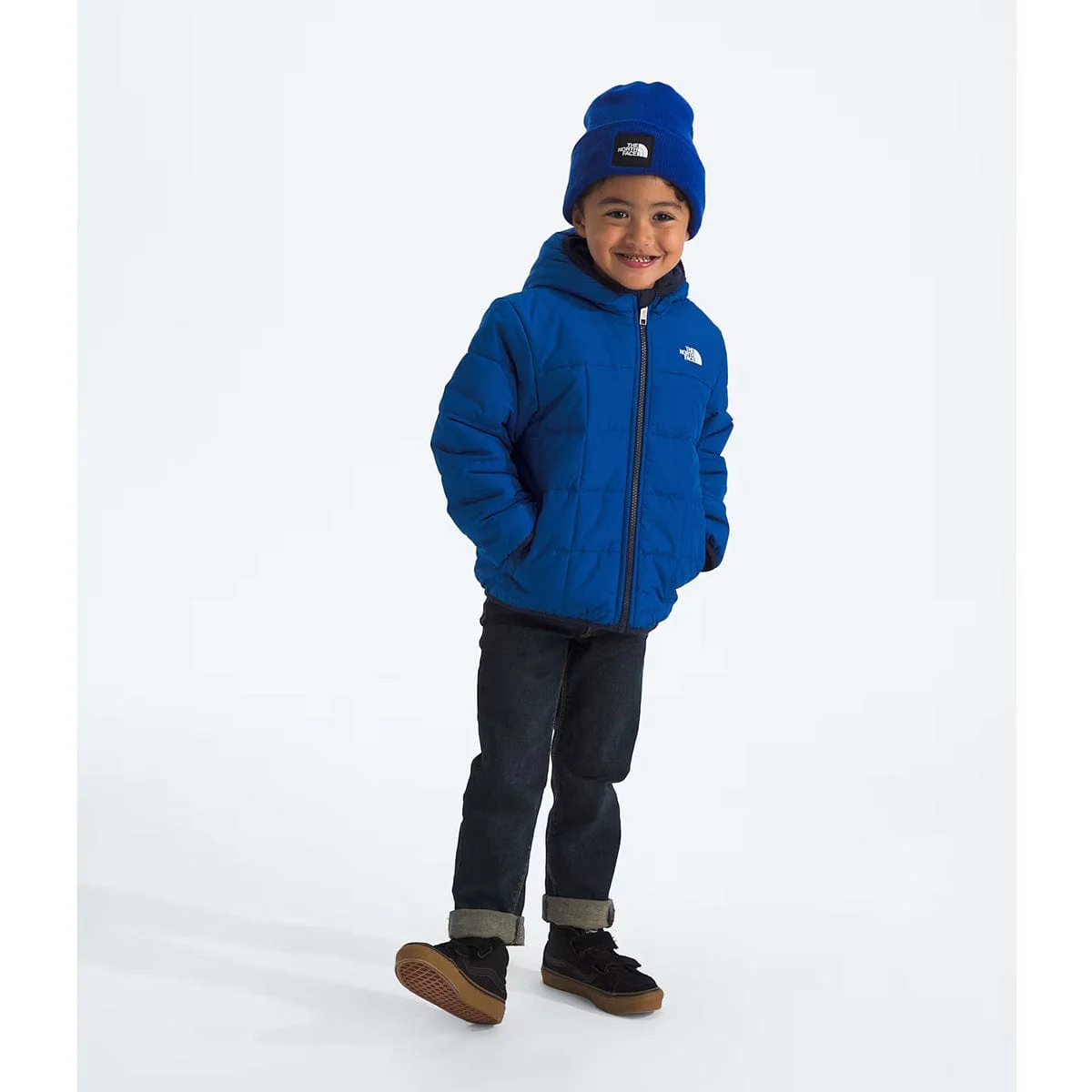 The North Face Kids' Boys' Reversible Shasta Full Zip Hooded Jacket - Image 7