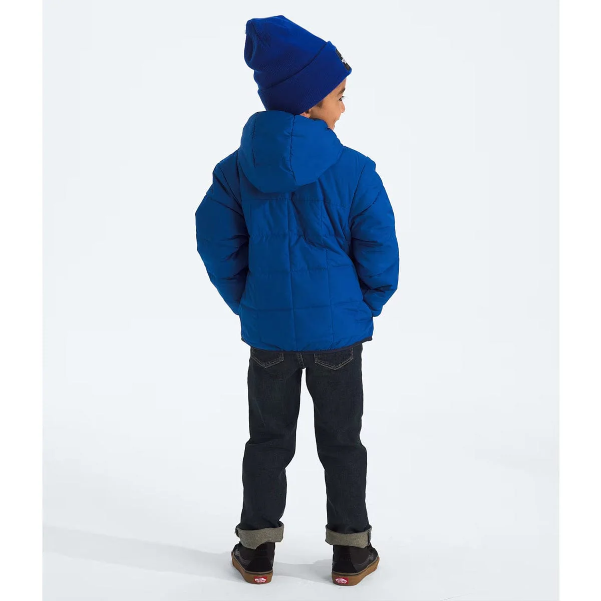 The North Face Kids' Boys' Reversible Shasta Full Zip Hooded Jacket - Image 8