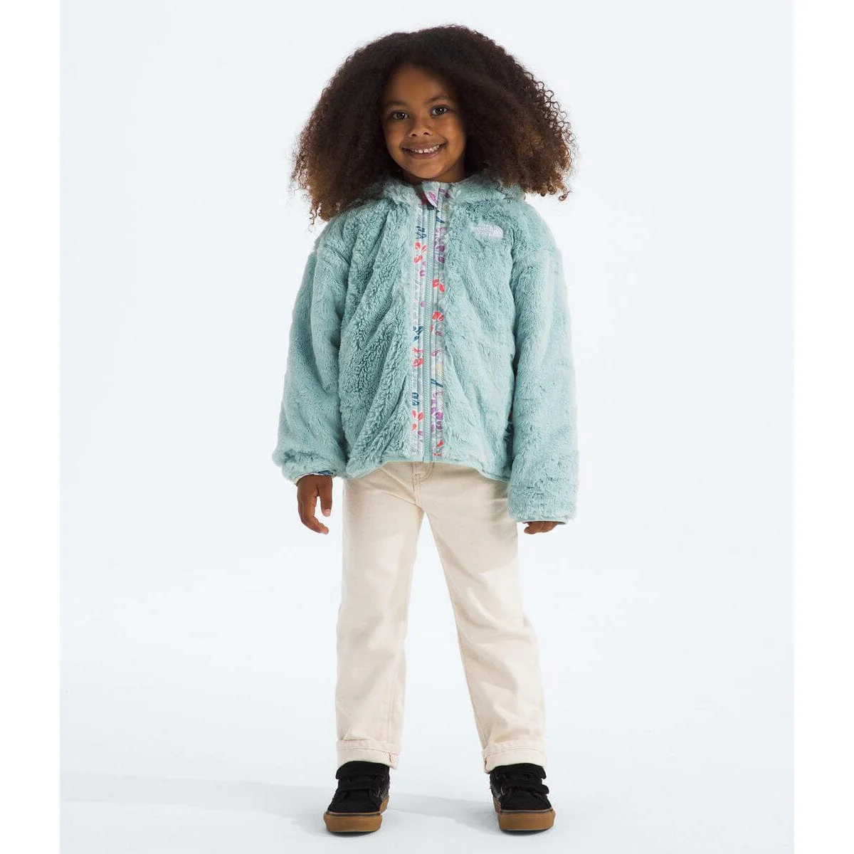 The North Face Kids' Girls' Reversible Shasta Full Zip Hooded Jacket - Image 2