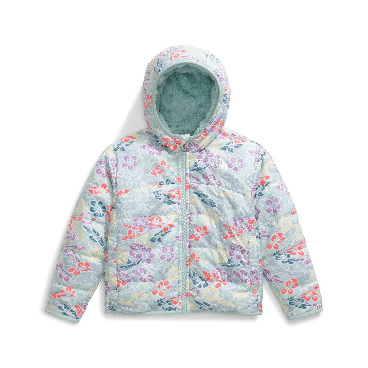 The North Face Kids' Girls' Reversible Shasta Full Zip Hooded Jacket - Image 3