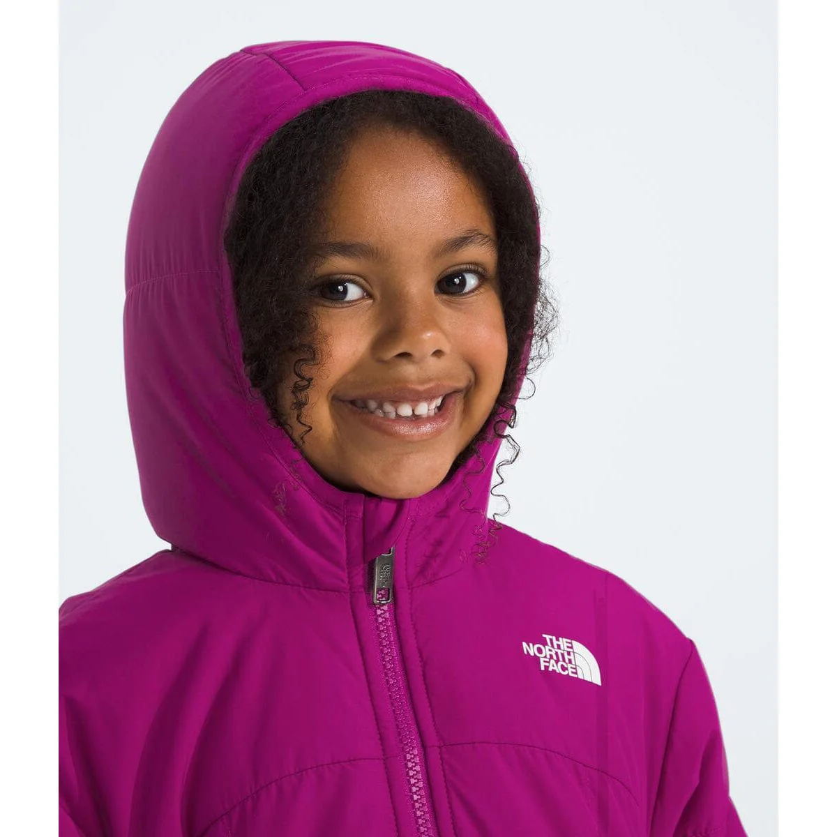 The North Face Kids' Girls' Reversible Shasta Full Zip Hooded Jacket - Image 7