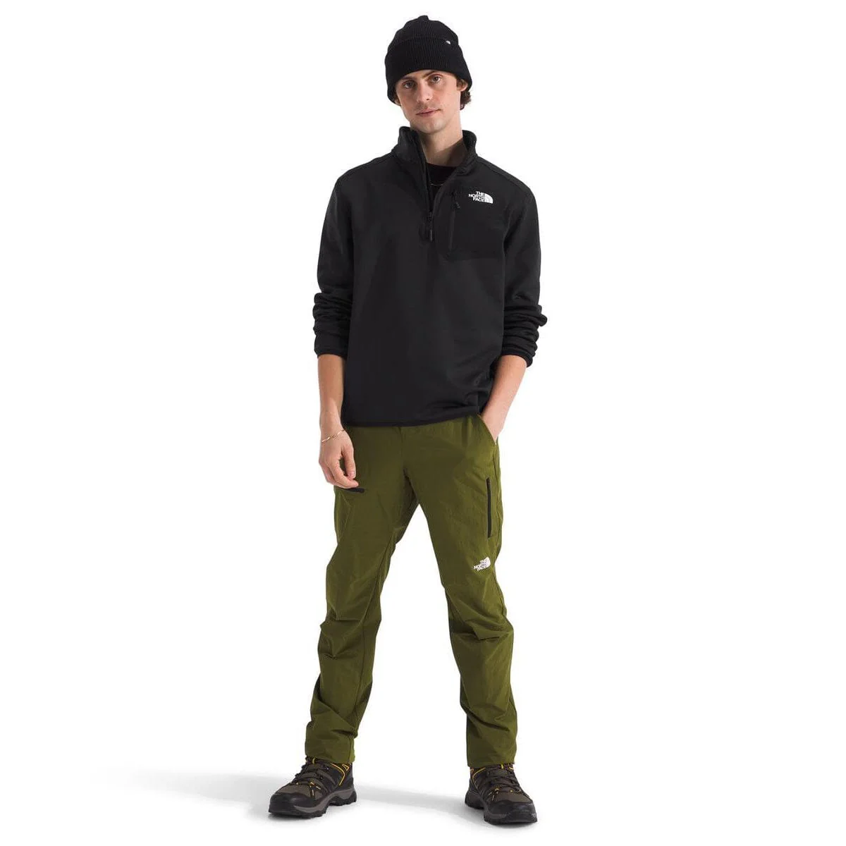 The North Face Men's Crest 1/4 Zip Pullover - Image 3