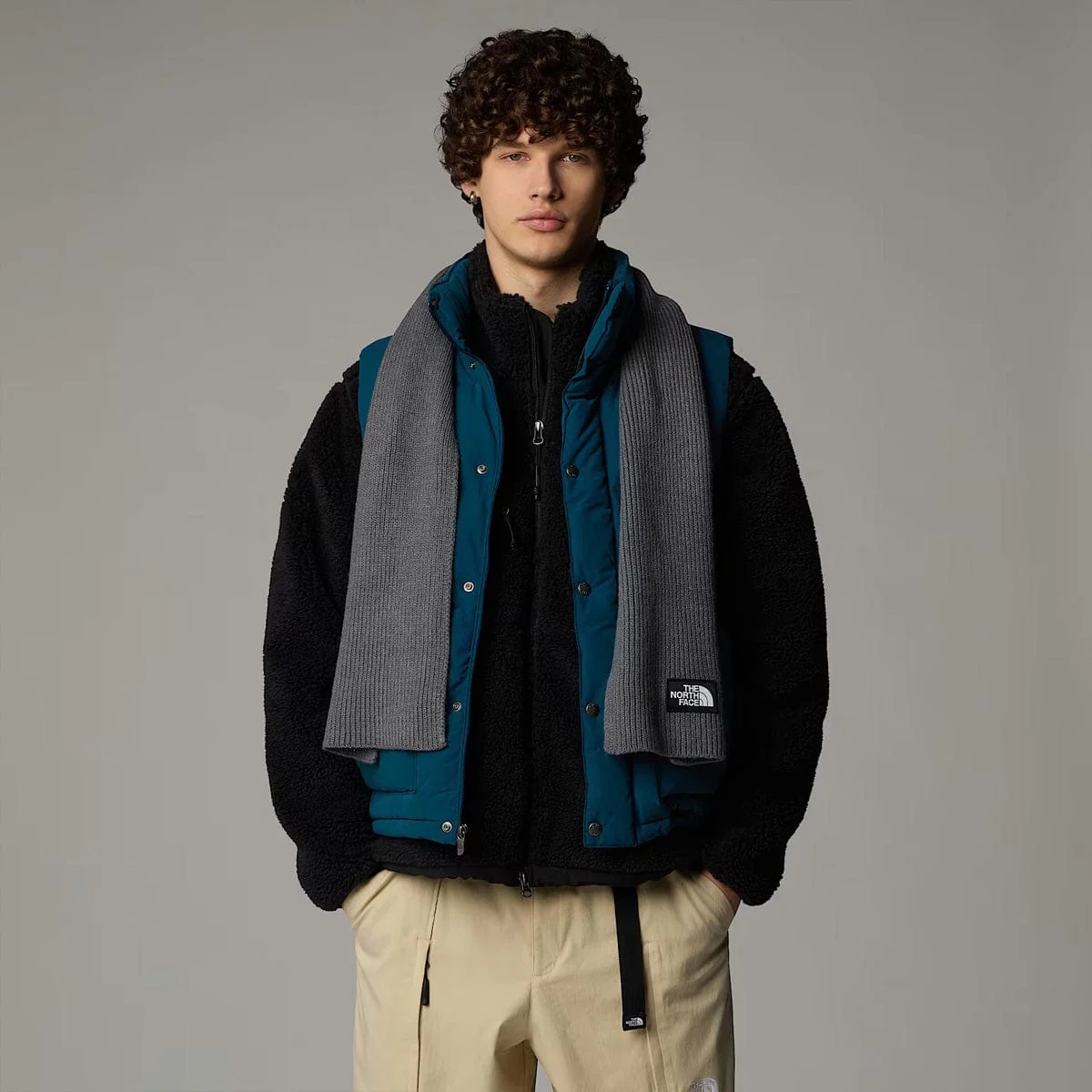 The North Face TNF Logo Box Scarf - Image 5